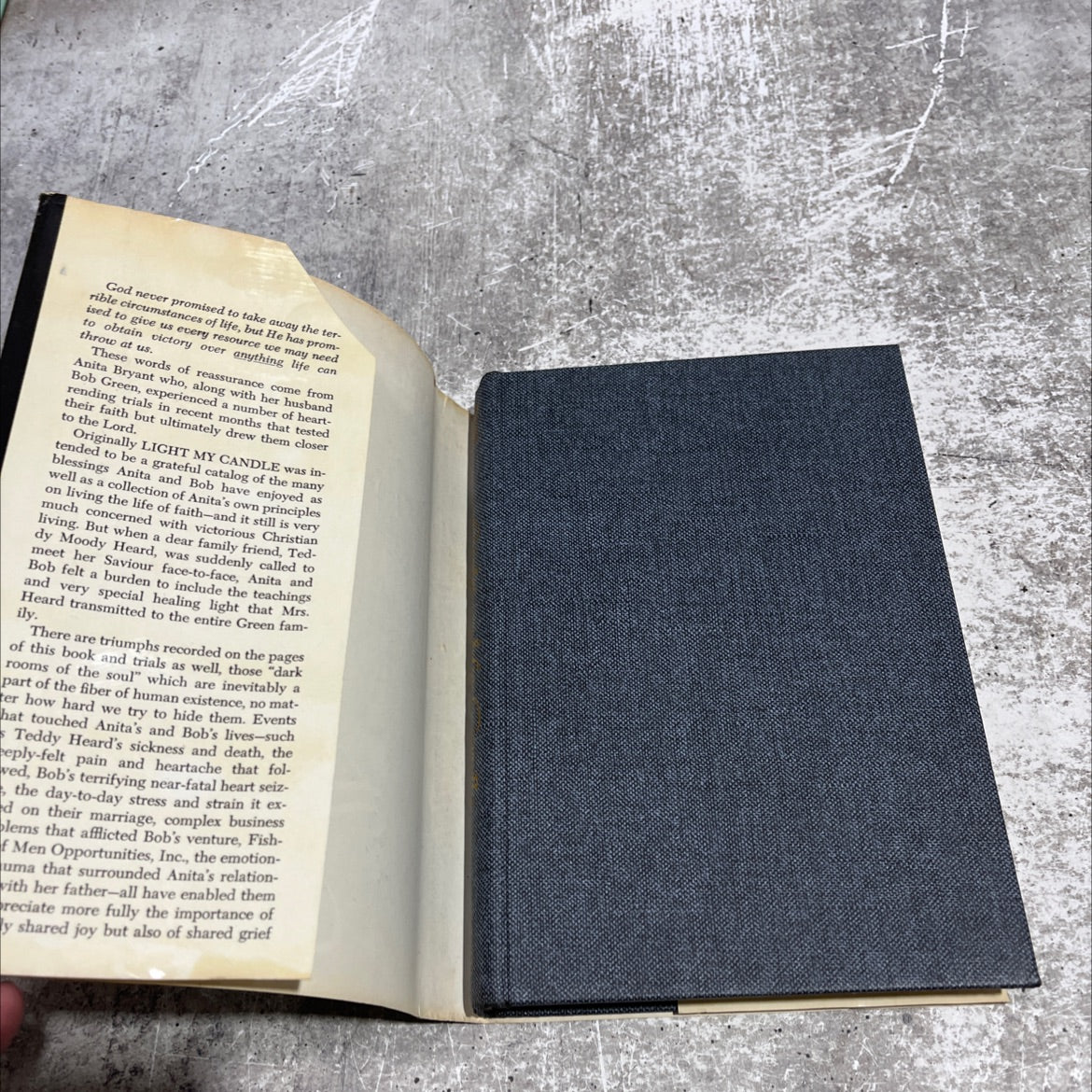 light my candle book, by anita bryant and bob green, 1974 Hardcover image 4