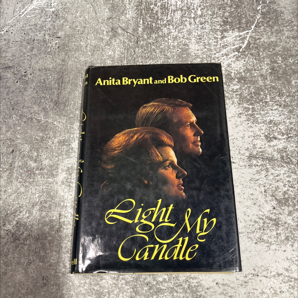light my candle book, by anita bryant and bob green, 1974 Hardcover image 1