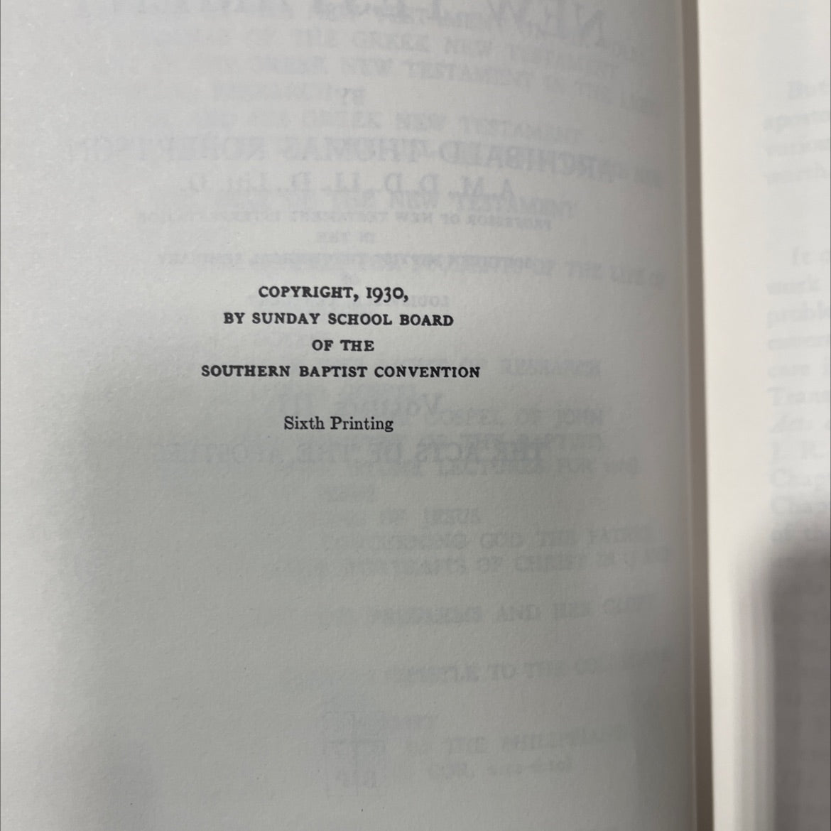 light word pictures in the new testament book, by archibald thomas robertson, 1930 Hardcover image 3