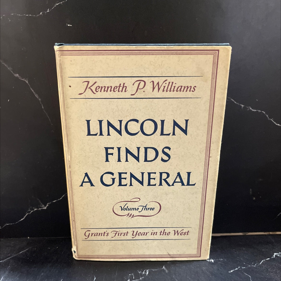 lincoln finds a general book, by kenneth p. williams, 1952 Hardcover image 1