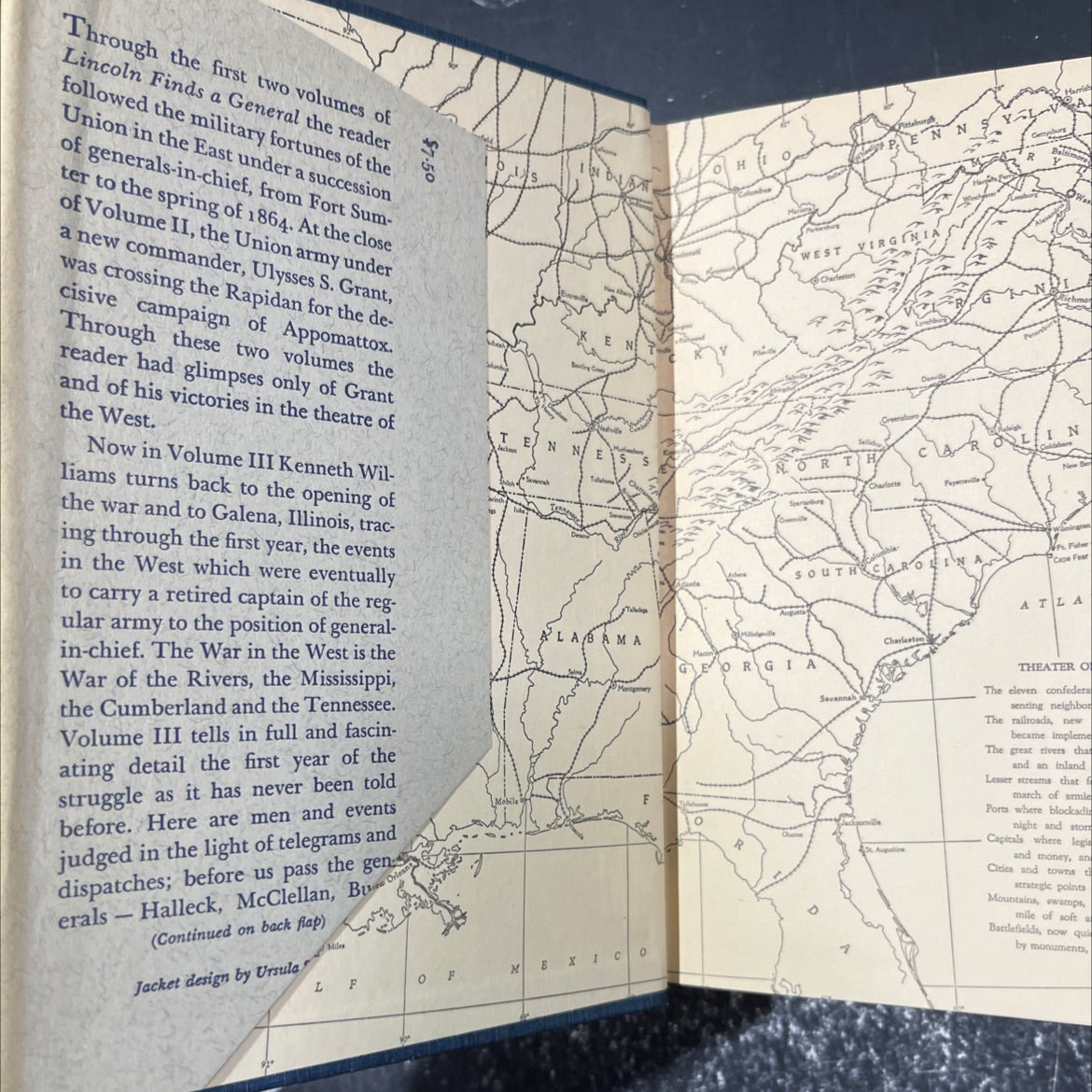 lincoln finds a general book, by kenneth p. williams, 1952 Hardcover image 4