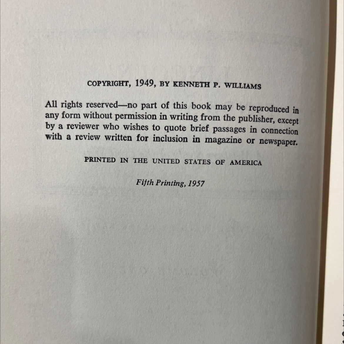 lincoln finds a general book, by kenneth p. williams, 1957 Hardcover image 3