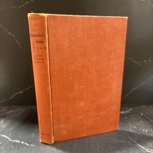 lincoln's sons book, by ruth painter randall, 1955 Hardcover image 1