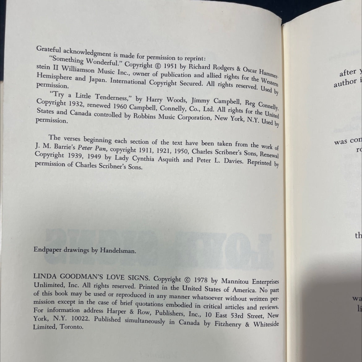 linda goodman's love signs to the human heart a new approach volume i book, by linda goodman, 1978 Hardcover image 3