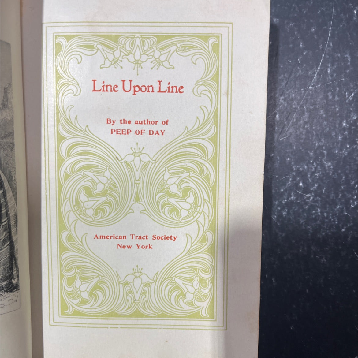 line upon line book, by unknown, 1970 Hardcover image 2