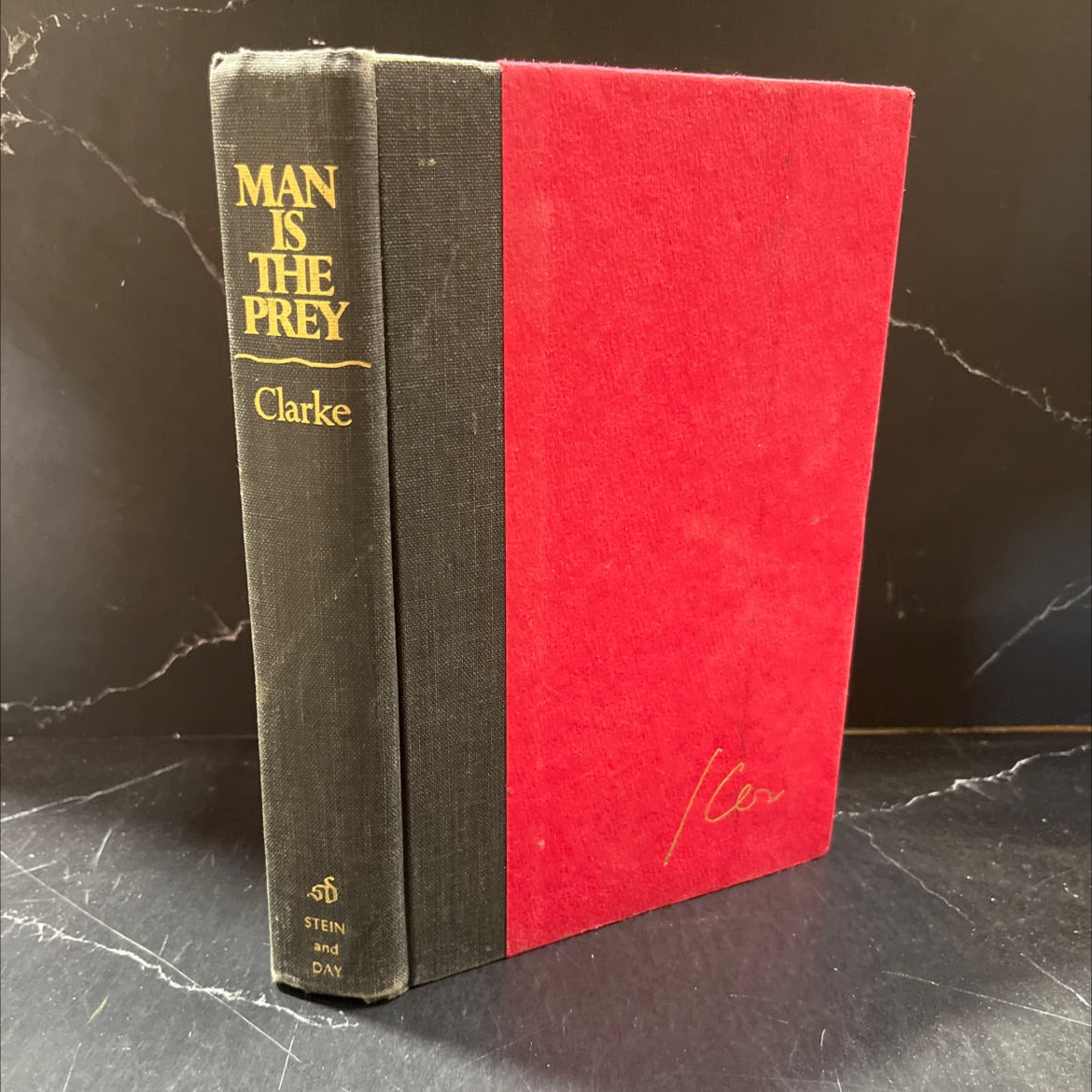 lion man is the prey book, by james clarke, 1969 Hardcover image 1