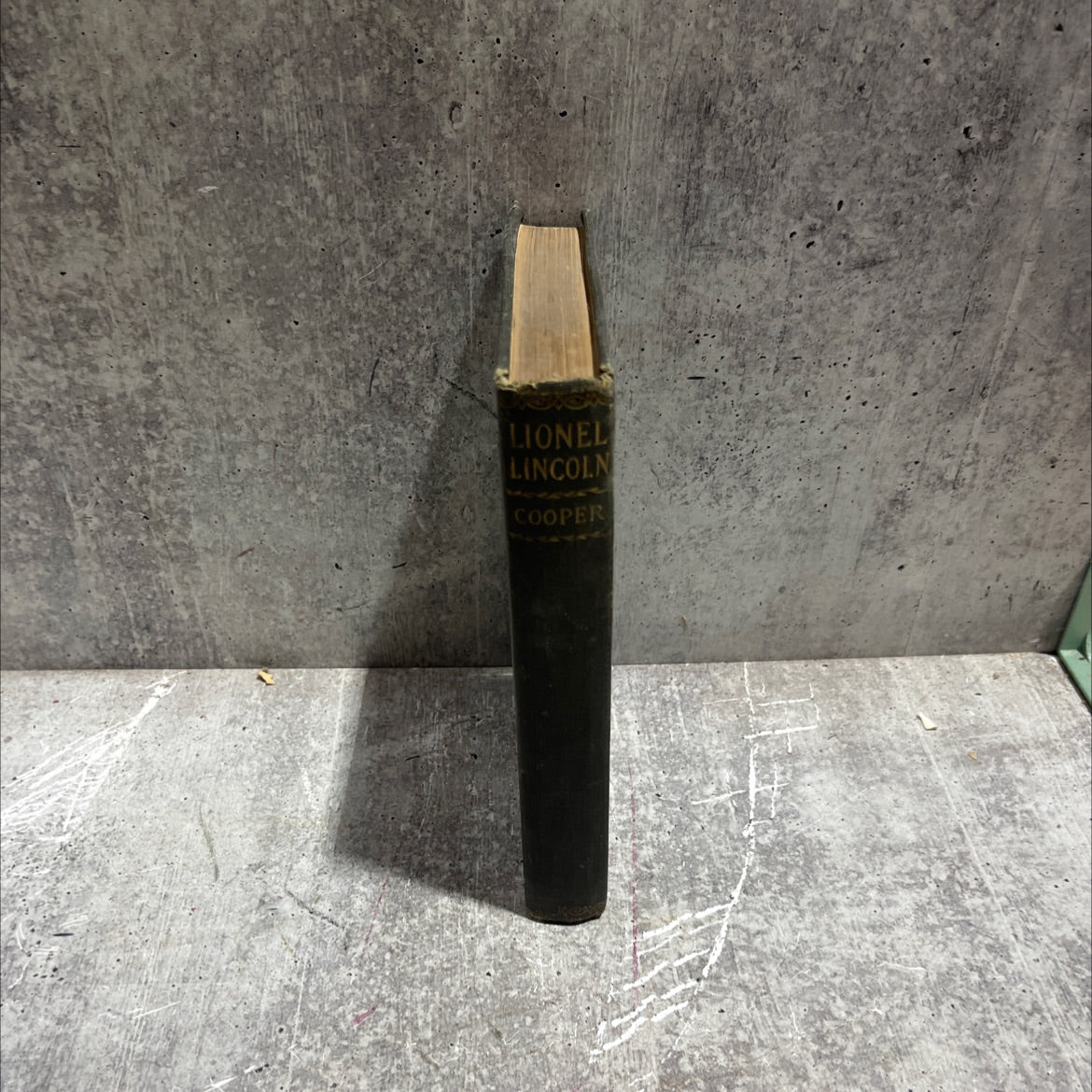 lionel lincoln or the leaguer of boston book, by j. fenimore cooper, unknown Hardcover image 3