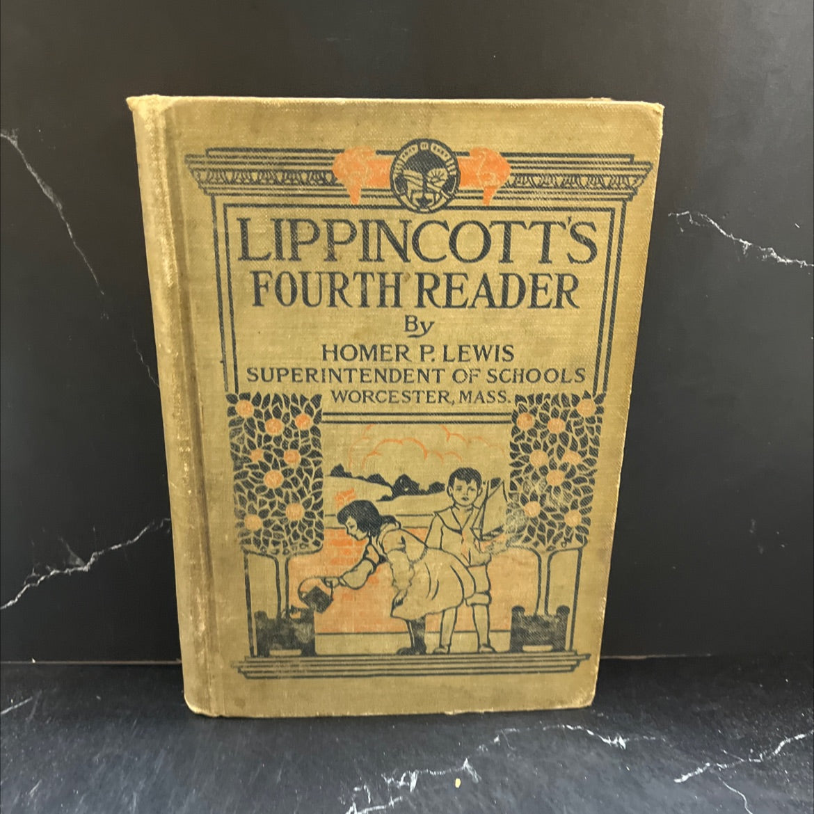 lippincott's fourth reader book, by homer p. lewis, elizabeth lewis, 1913 Hardcover image 1