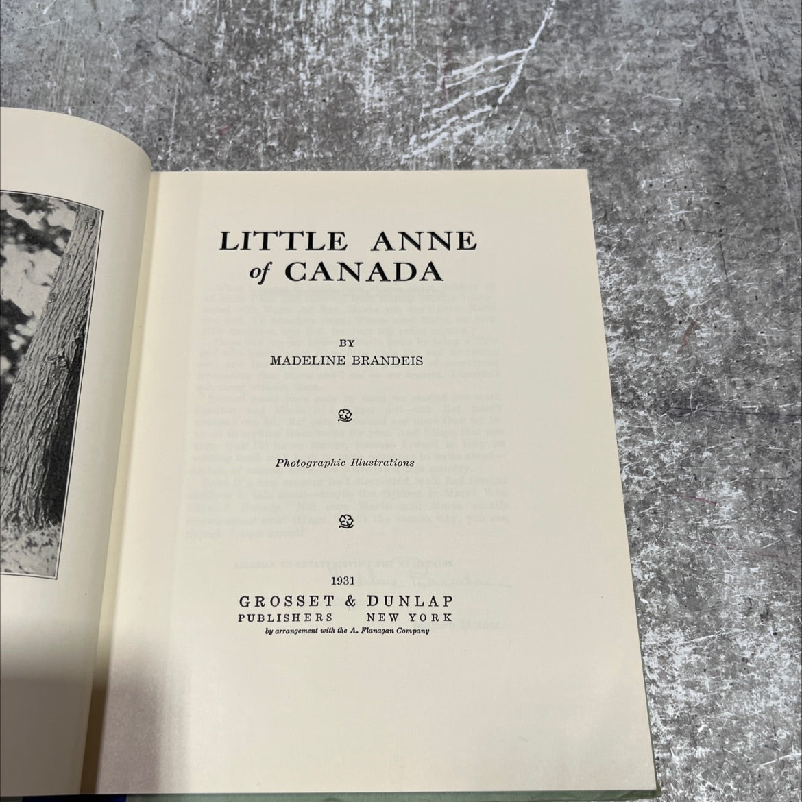 little anne of canada book, by madeline brandeis, 1931 Hardcover image 2