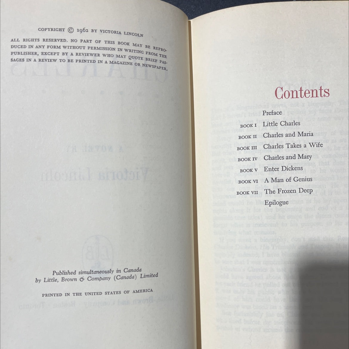 little charles book, by victoria lincoln, 1962 Hardcover image 3
