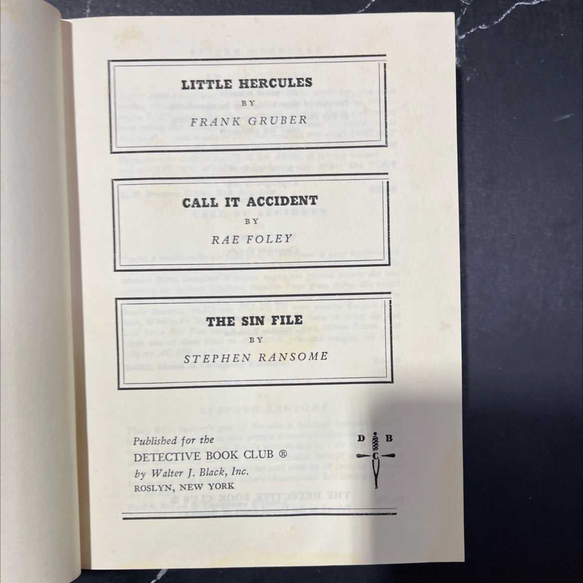 little hercules book, by frank gruber, 1965 Hardcover image 2