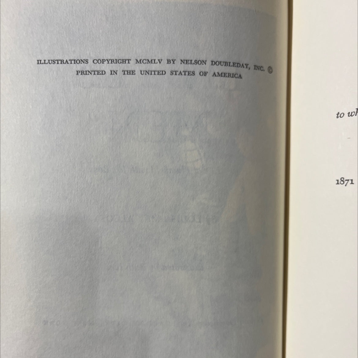 little men life at plumfield with jo's boys book, by louisa may alcott, 1971 Hardcover image 3
