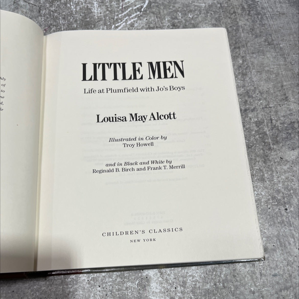 little men life at plumfield with jo's boys book, by louisa may alcott, 1991 Hardcover image 2