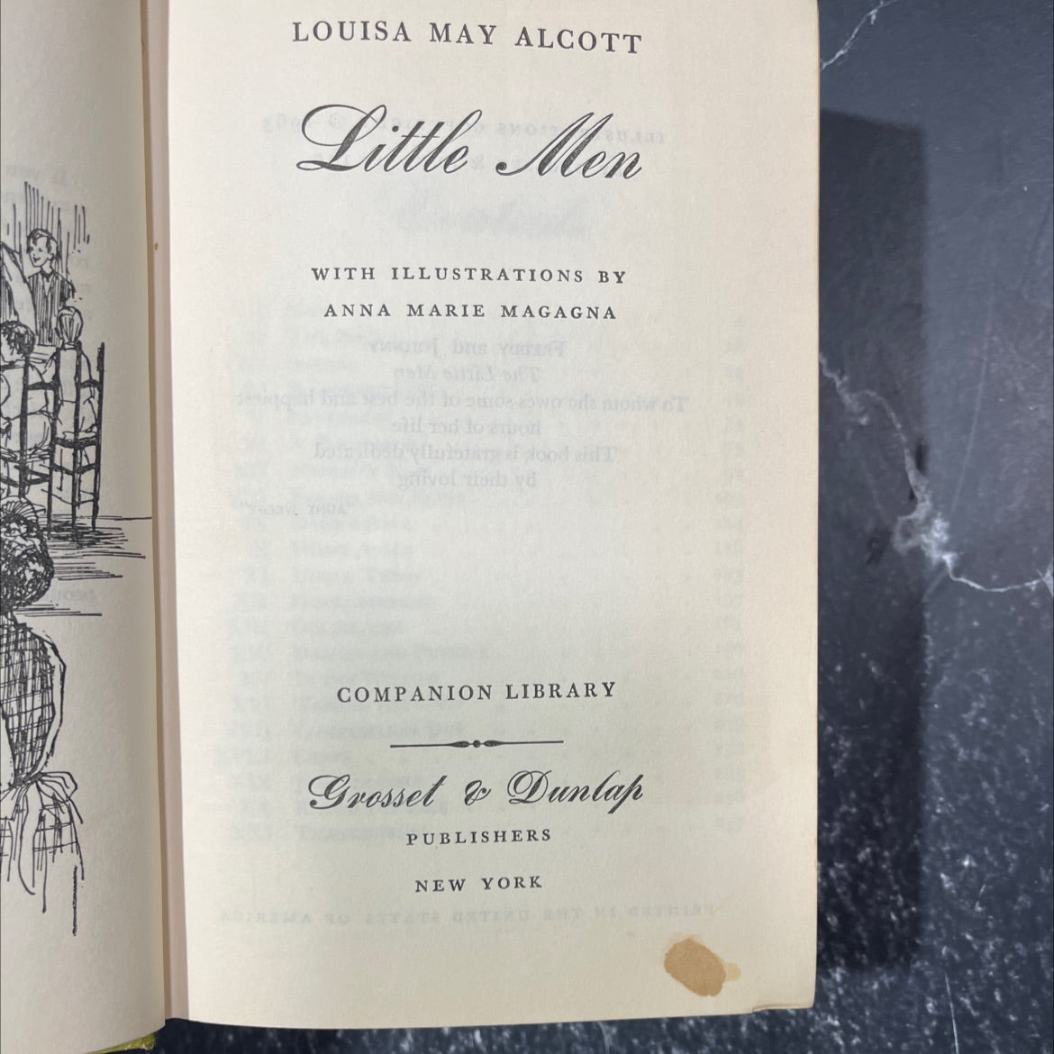 little men book, by louisa may alcott, 1963 Hardcover image 2