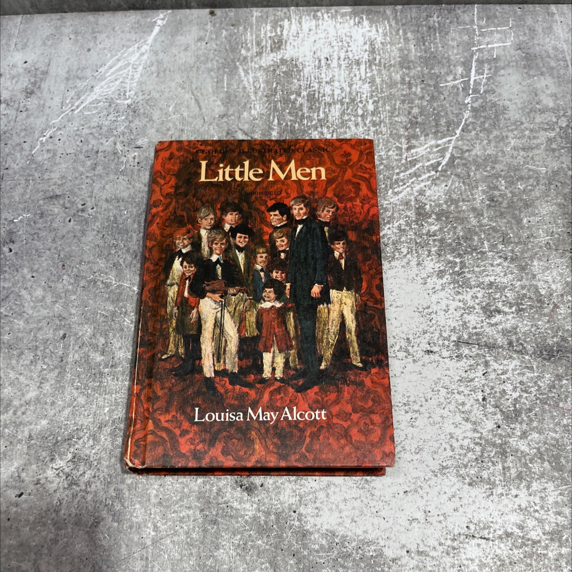 little men book, by louisa may alcott, 1965 Hardcover image 1