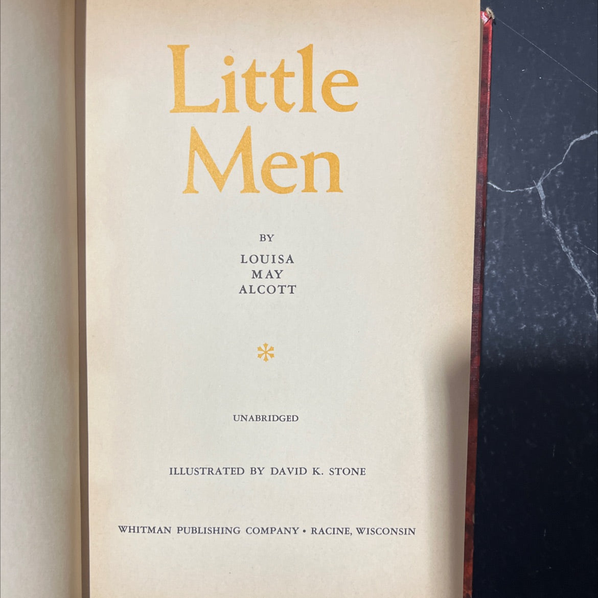 little men book, by louisa may alcott, 1965 Hardcover image 2