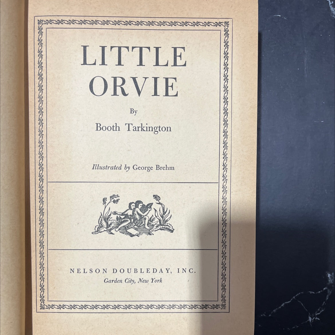 little orvie book, by booth tarkington, 1934 Hardcover image 2