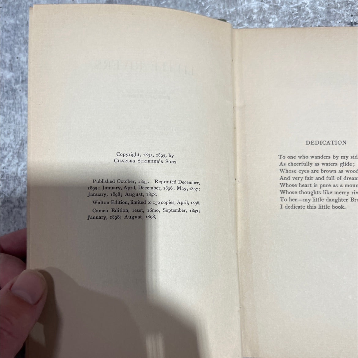 little rivers book, by henry van dyke, 1970 Hardcover image 4