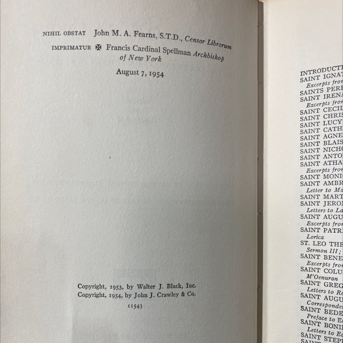 lives of saints with excerpts from their writings selected and illustrated book, by father thomas plassmann, o.f.m., image 3
