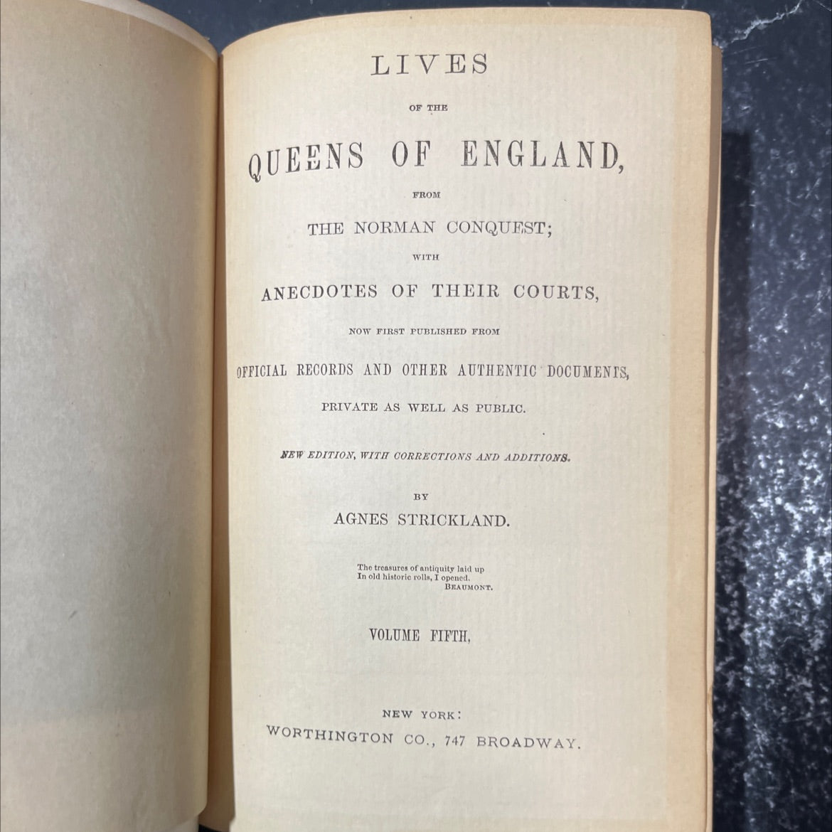 lives of the queens of england, from the norman conquest; with anecdotes of their courts, now first published from image 2