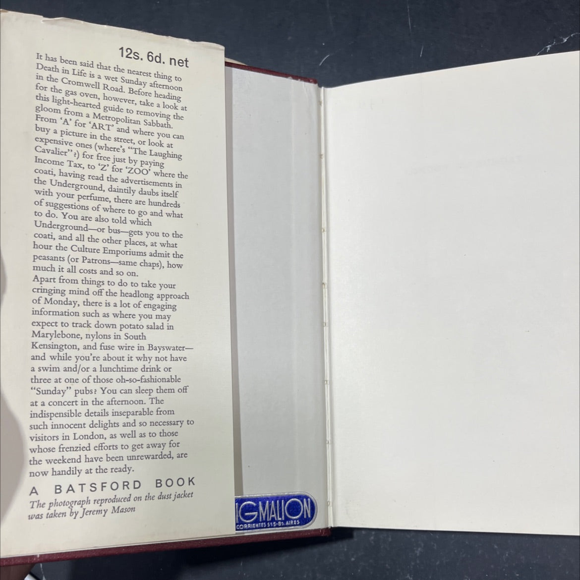 london on sunday a sort of guide book book, by betty james, 1964 Hardcover image 4
