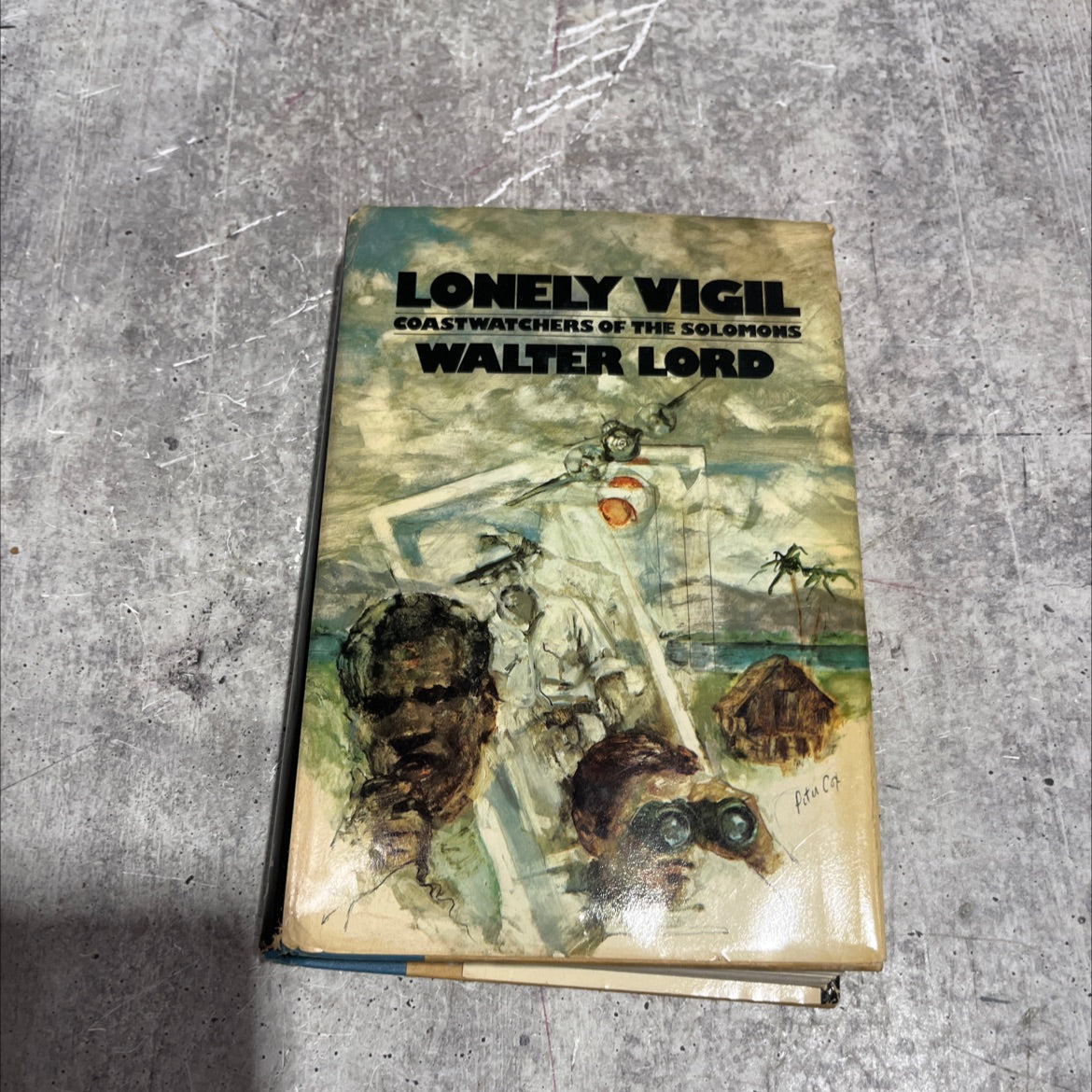 lonely vigil coastwatchers of the solomons book, by walter lord, 1977 Hardcover image 1