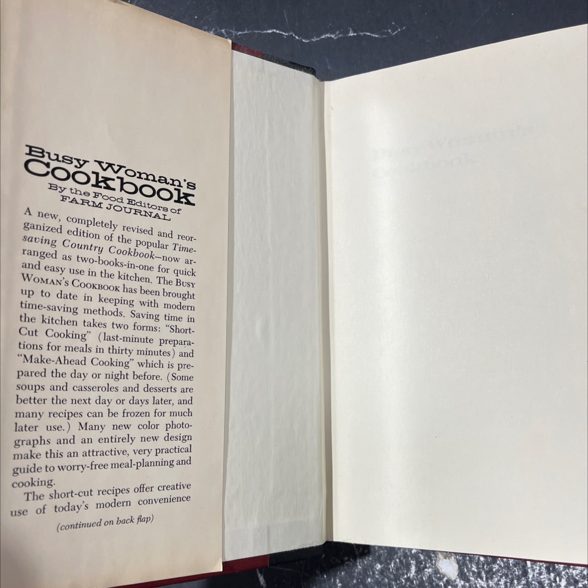 loodsloog busy woman's cookbook journal entry cookbook complete pie cookbook y table recipes containing short-cut image 4