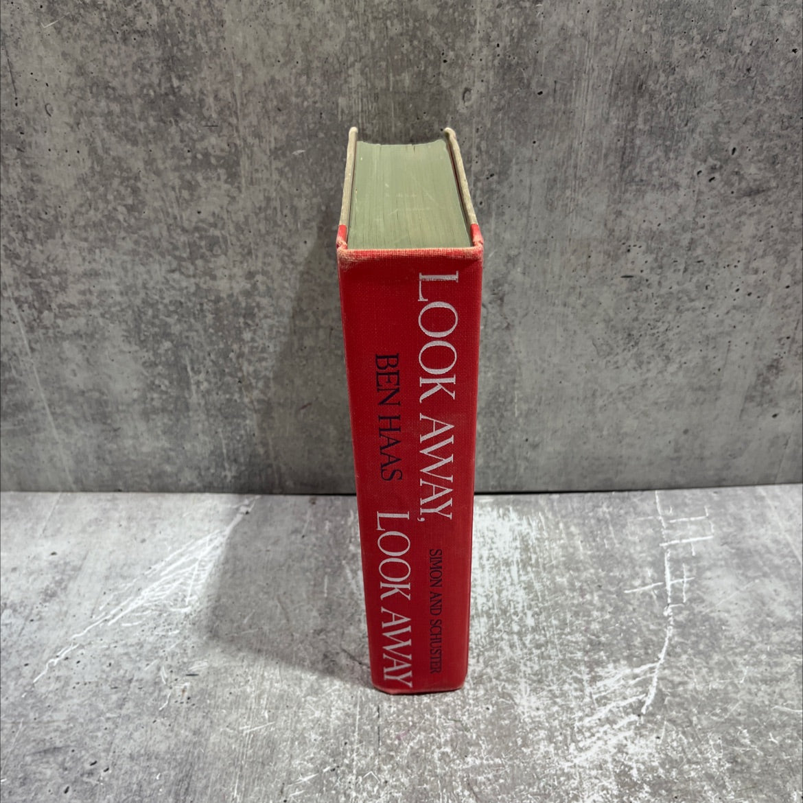 look away look away book, by Ben Haas, 1964 Hardcover image 4