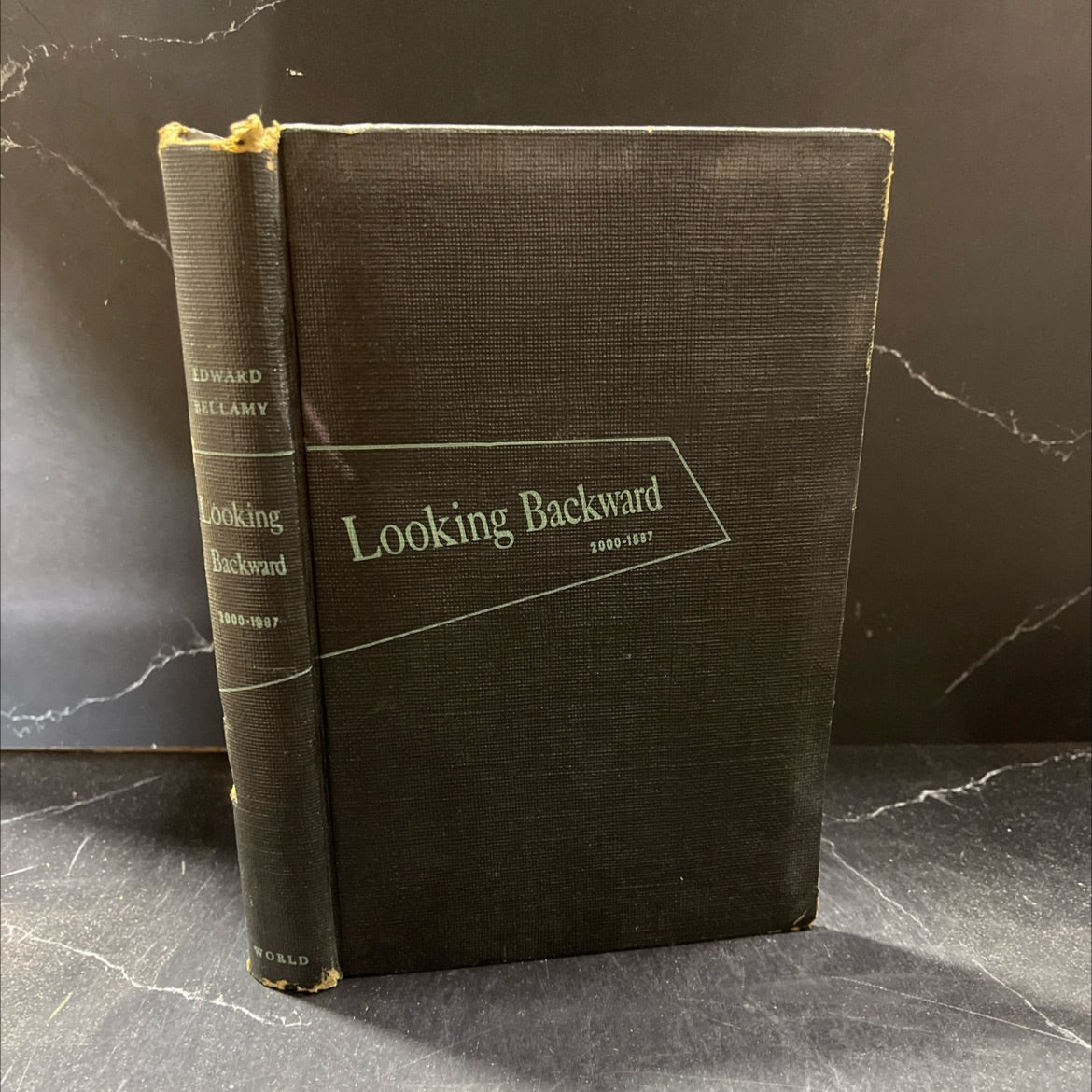 looking backward 2000-1887 book, by edward bellamy, 1946 Hardcover image 1