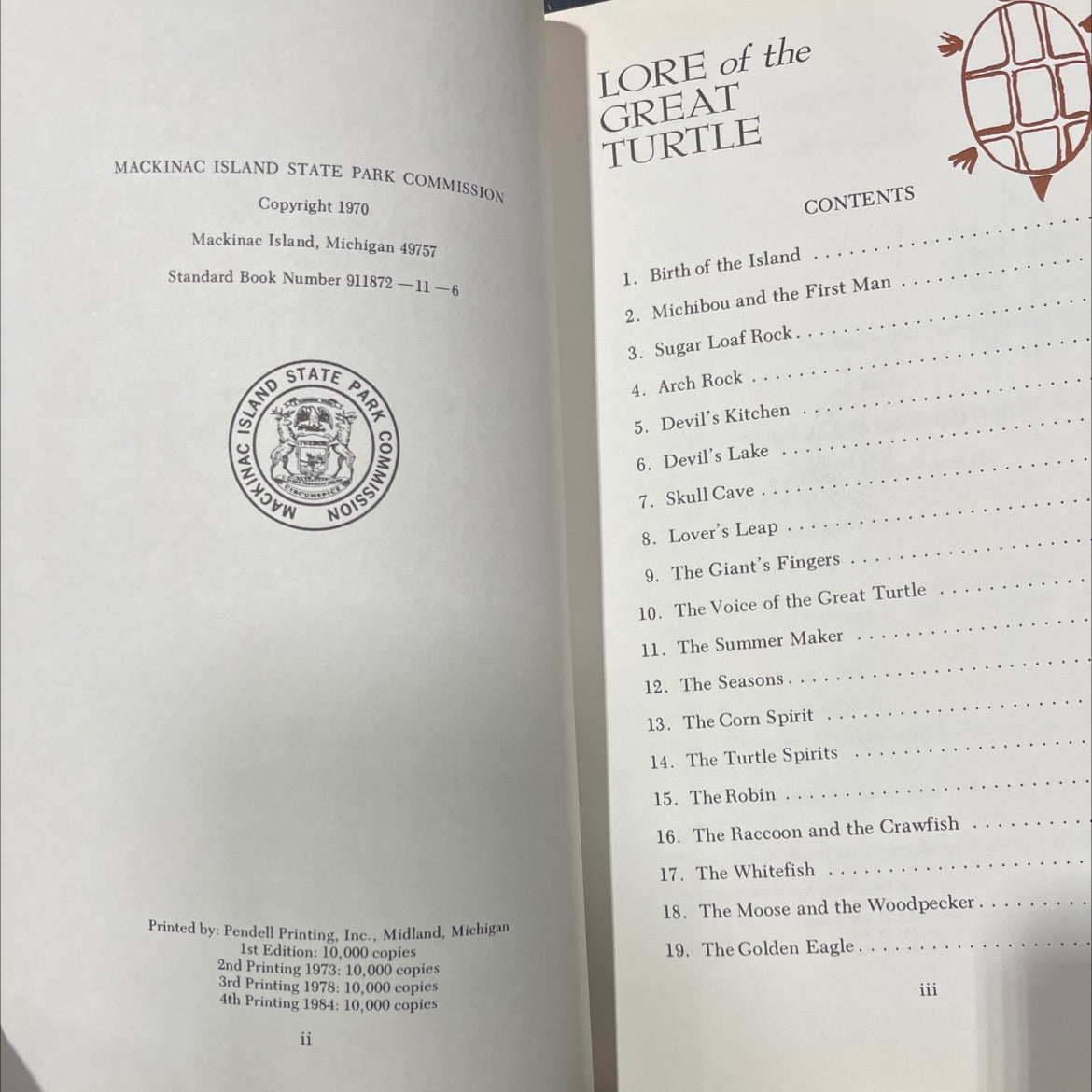lore of the great turtle book, by dirk gringhuis, 1984 Paperback image 3