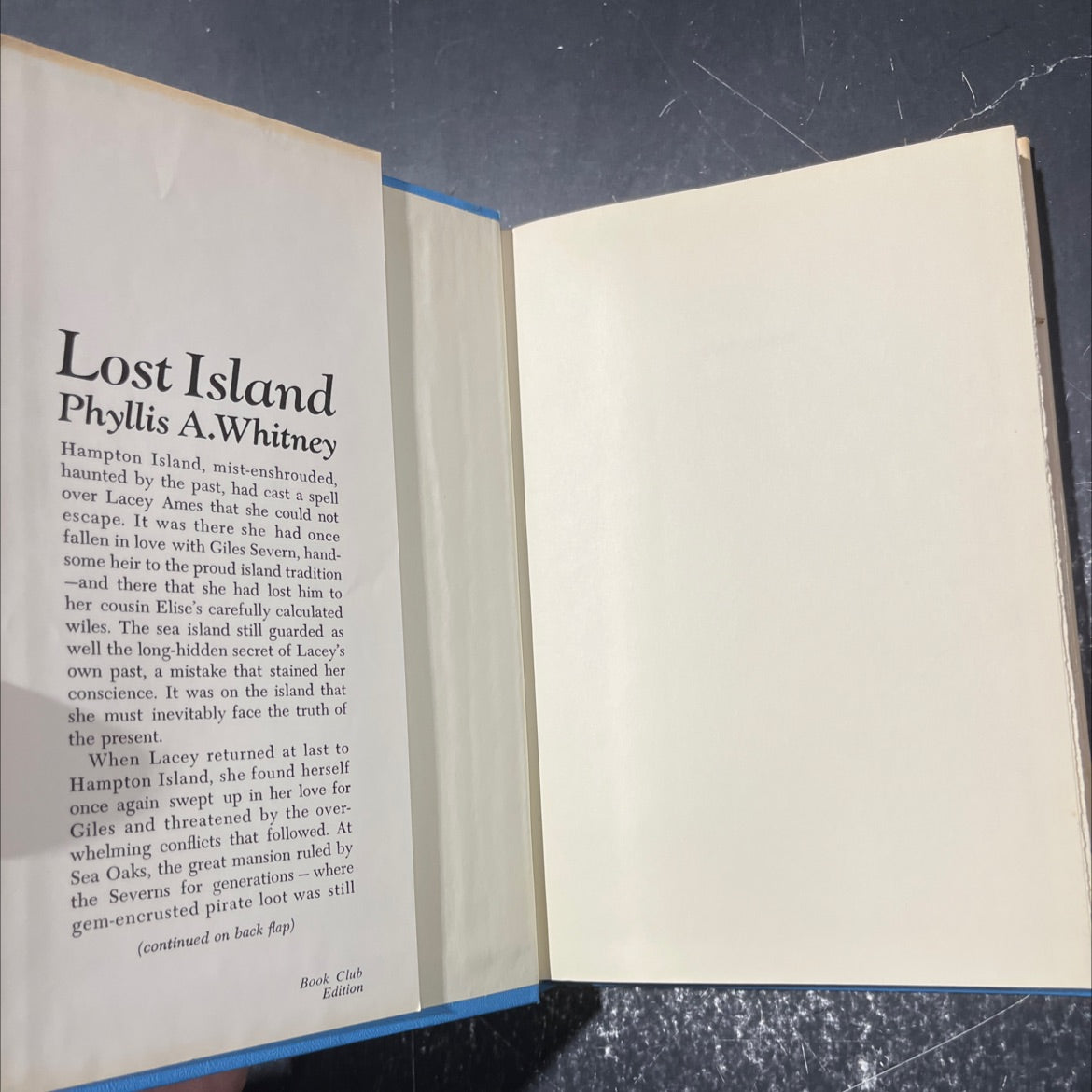 lost island book, by phyllis a. whitney, 1970 Hardcover image 4