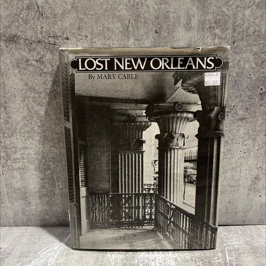 lost new orleans book, by mary cable, 1984 Hardcover image 1