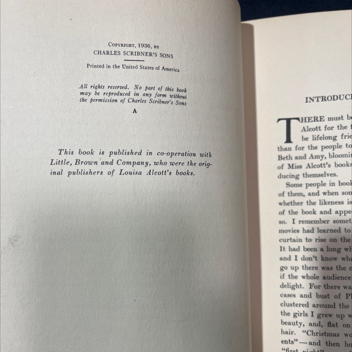 louisa alcott's people book, by may lamberton becker, 1936 Hardcover image 3