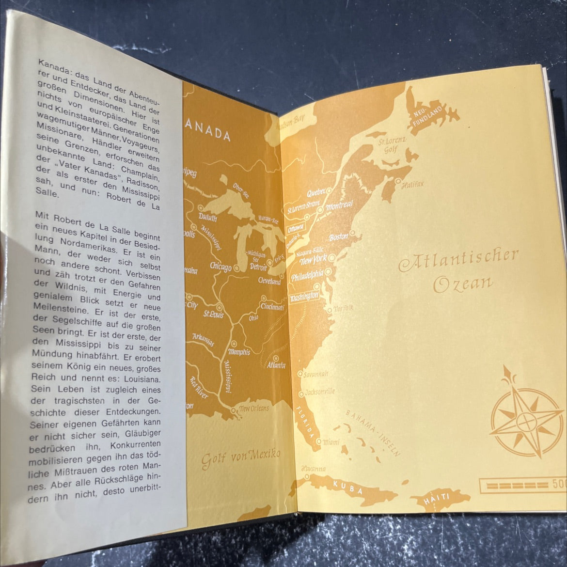 louisiana for my king the adventures of robert de la salle book, by hans-otto meissner, 1970 Hardcover image 4
