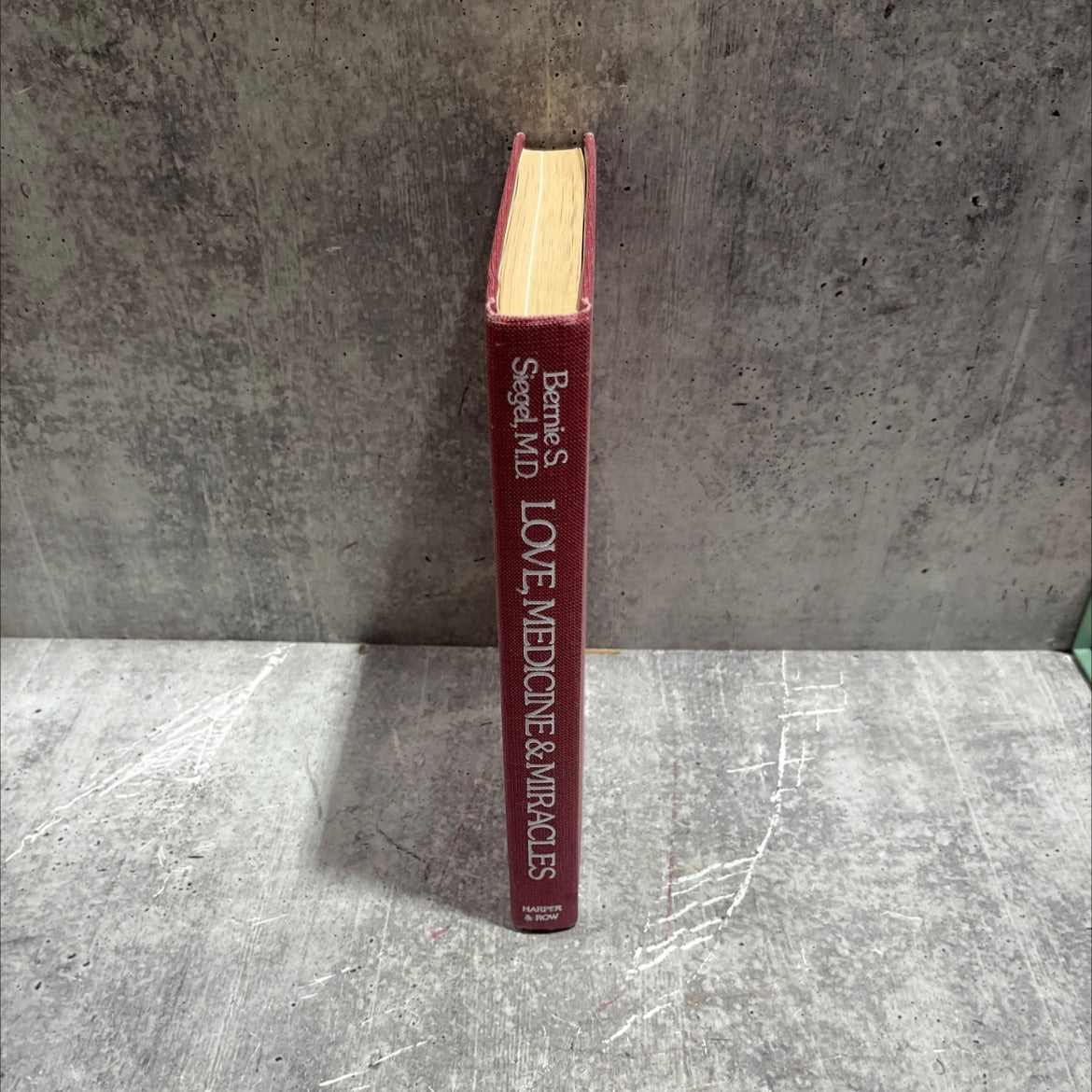 love, medicine & miracles book, by Bernie S. Siegel, M.D., 1986 Hardcover image 4