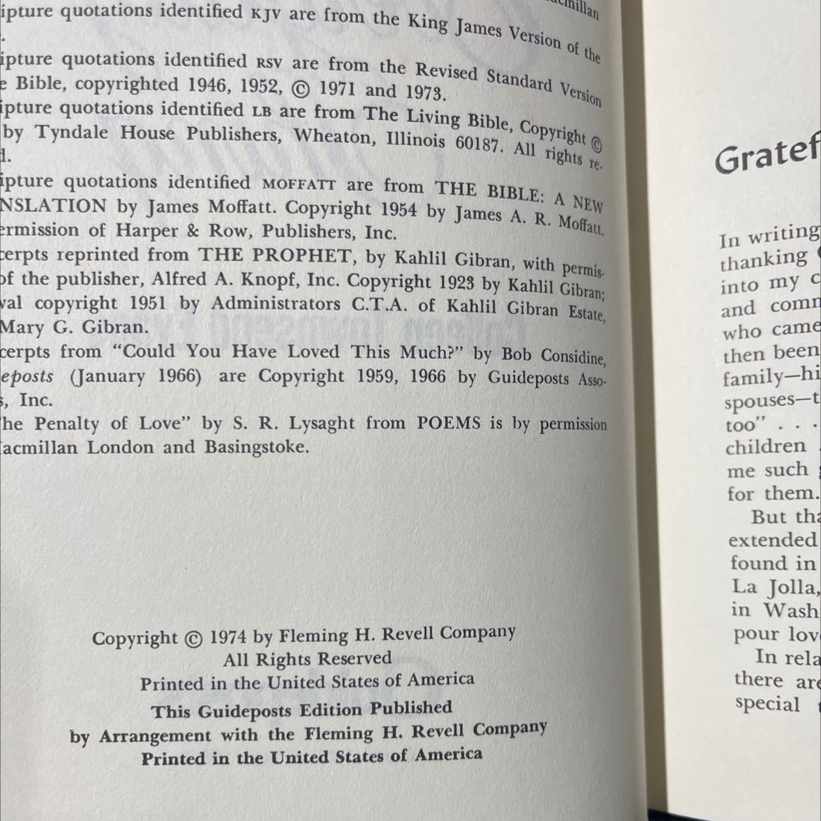 love everyday thing book, by Colleen Townsend Evans, 1974 Hardcover image 3