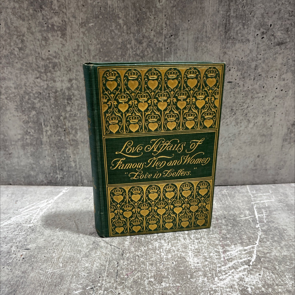 love in letters book, by henri pène du bois, 1895 Hardcover image 1