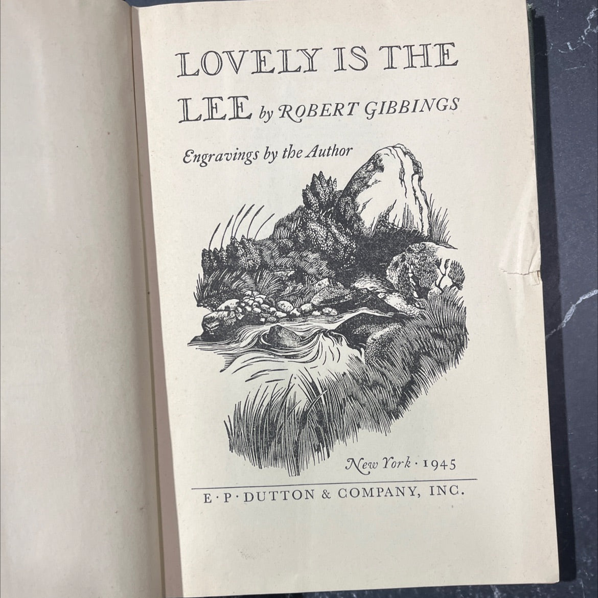lovely is the lee book, by robert gibbings, 1945 Hardcover image 2