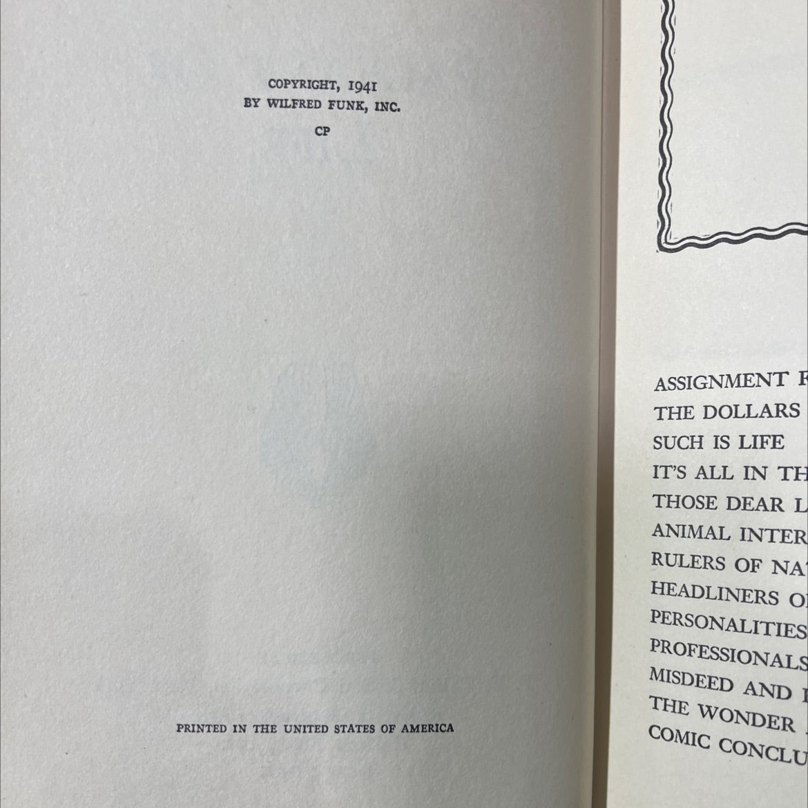 lowell thomas pageant of life book, by unknown, 1941 Hardcover image 3