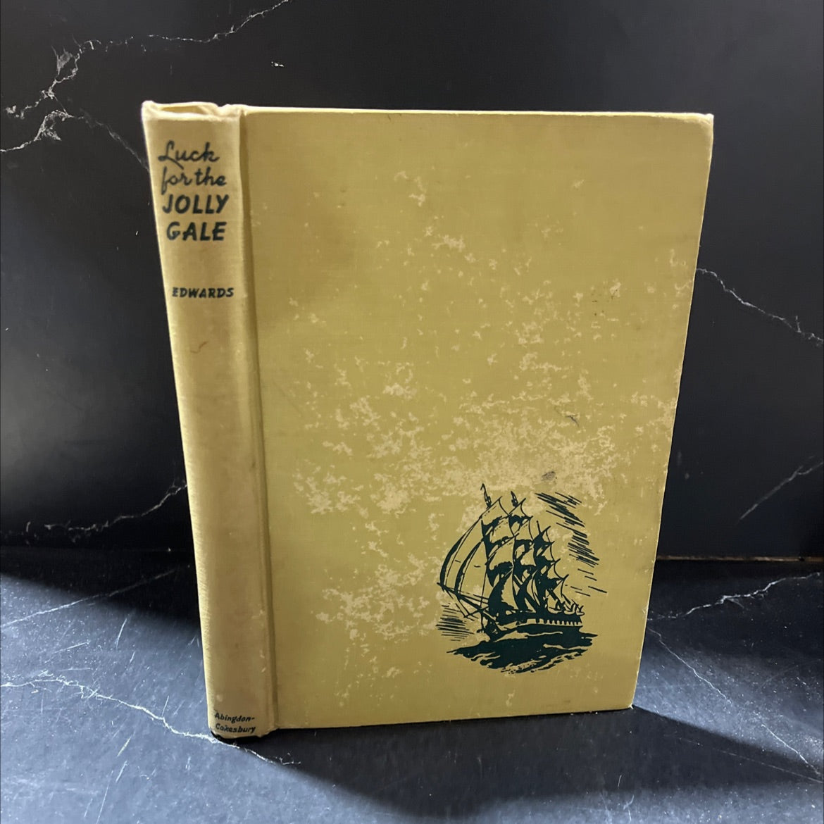 luck for the jolly gale book, by Cecile Pepin Edwards, 1947 Hardcover image 1