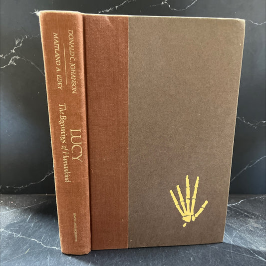 lucy the beginnings of humankind book, by donald c. johanson and maitland a. edey, 1981 Hardcover image 1