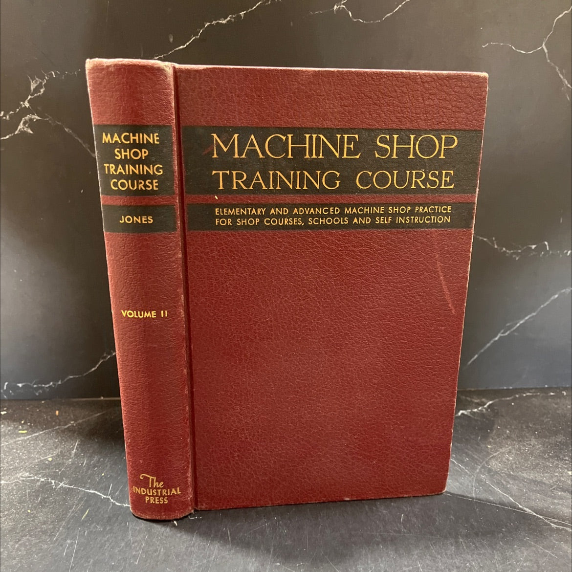 machine shop training course volume ii book, by franklin d. jones, 1951 Hardcover image 1
