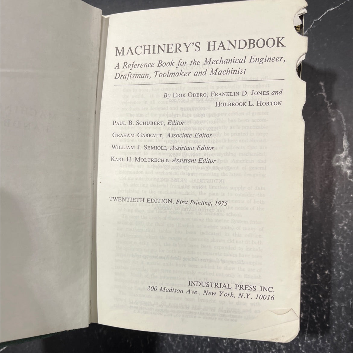 machinery's handbook a reference book for the mechanical engineer, draftsman, toolmaker and machinist book, by erik image 2