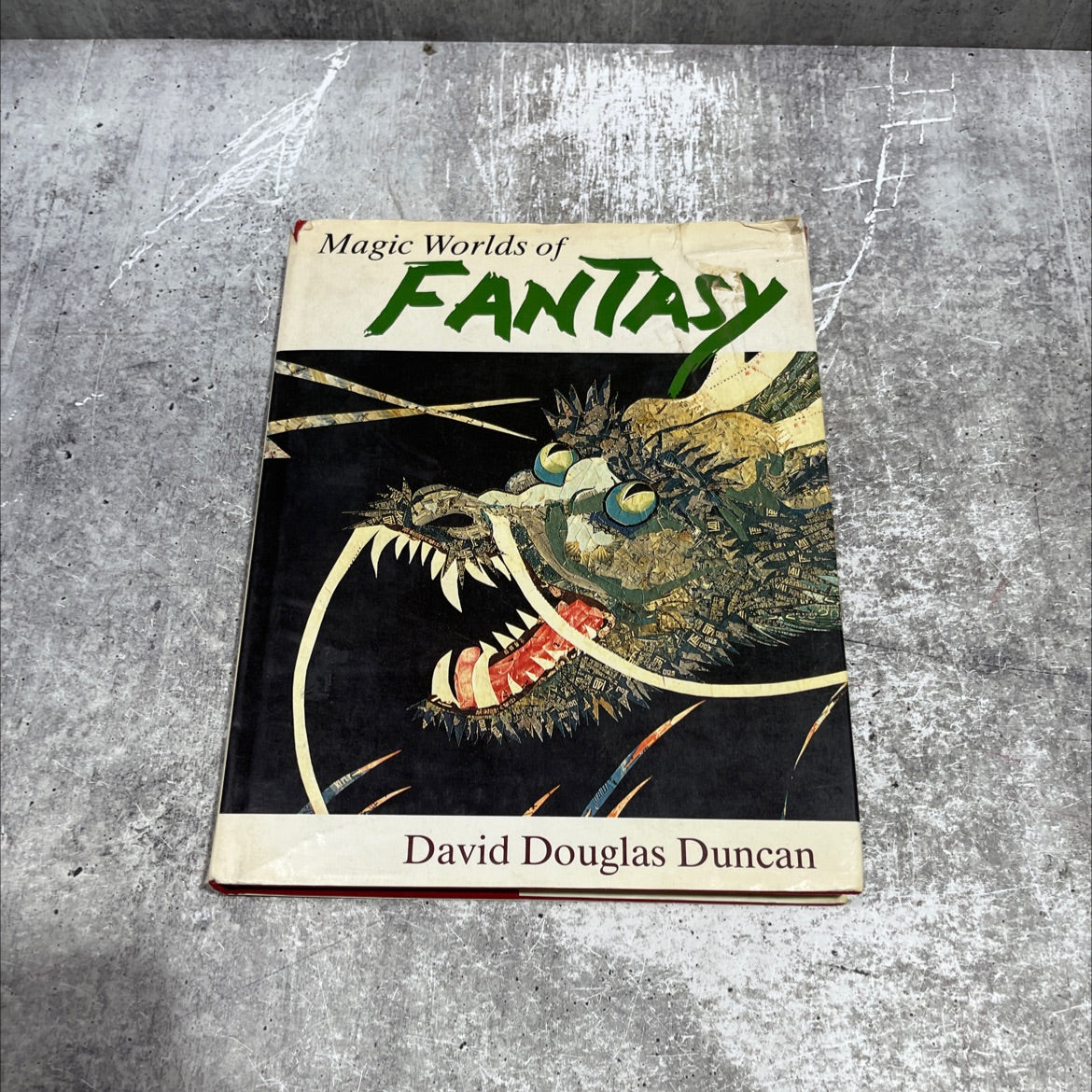 magic worlds of fantasy book, by David Douglas Duncan, 1978 Hardcover image 1