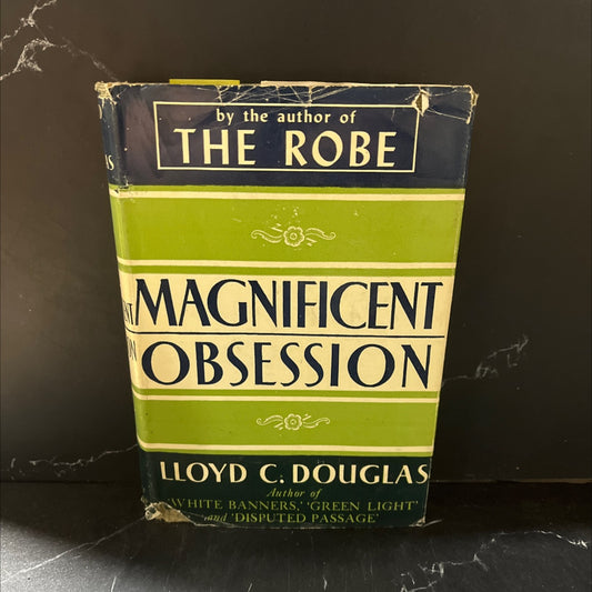 magnificent obsession book, by lloyd c. douglas, 1929 Hardcover image 1