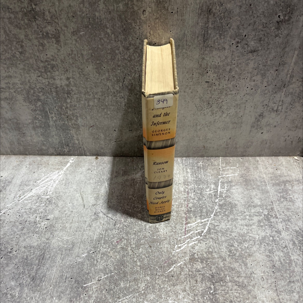 maigret and the informer book, by georges simenon, 1971 Hardcover image 4