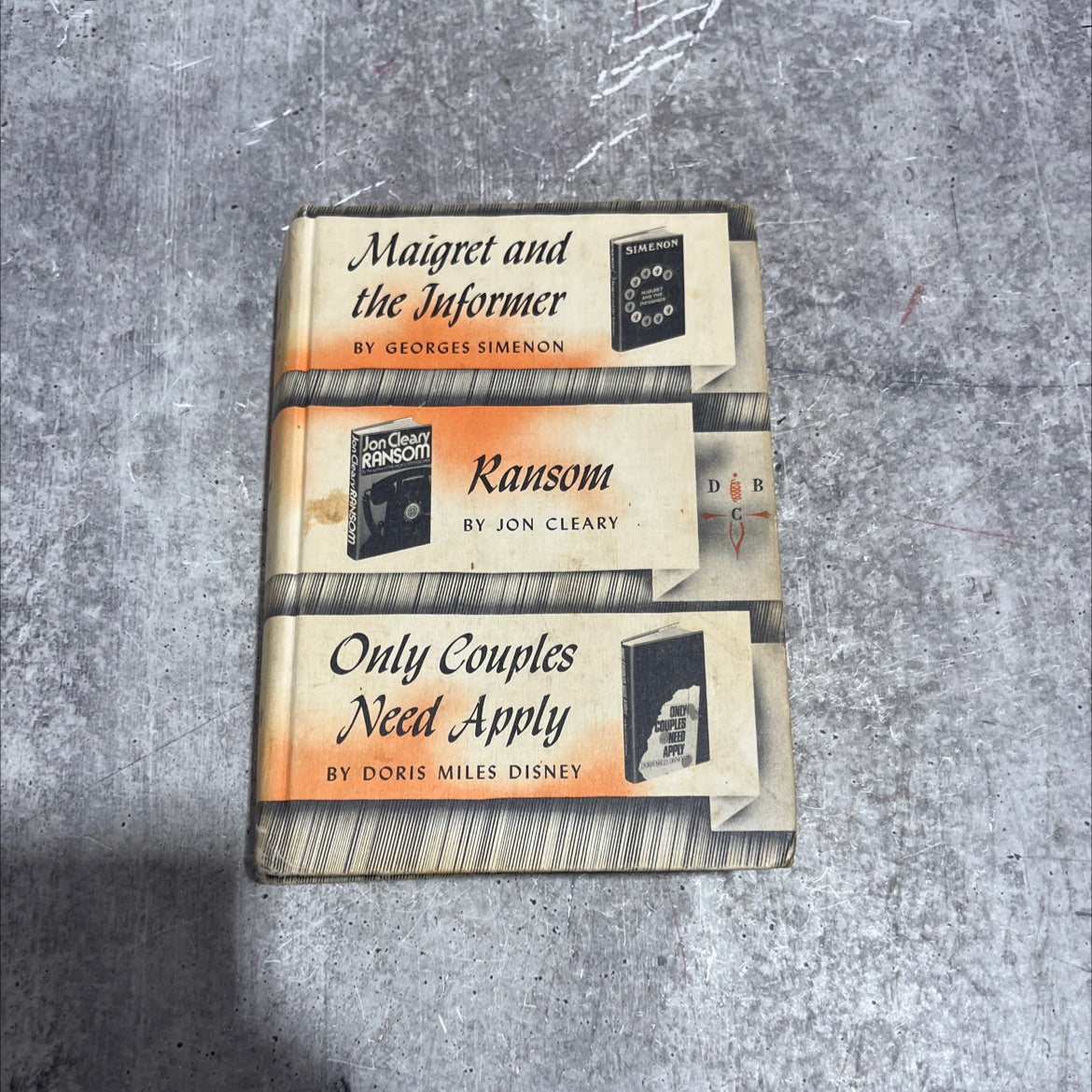 maigret and the informer book, by georges simenon, 1971 Hardcover image 1