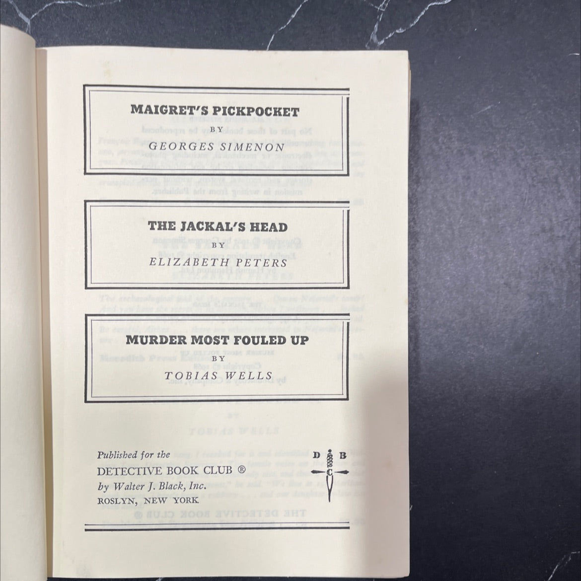 maigret's pickpocket book, by georges simenon, 1968 Hardcover image 2