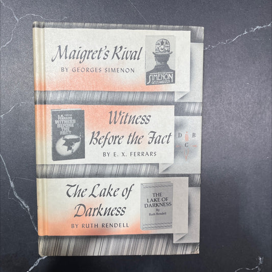 maigret's rival book, by georges simenon, 1979 Hardcover image 1