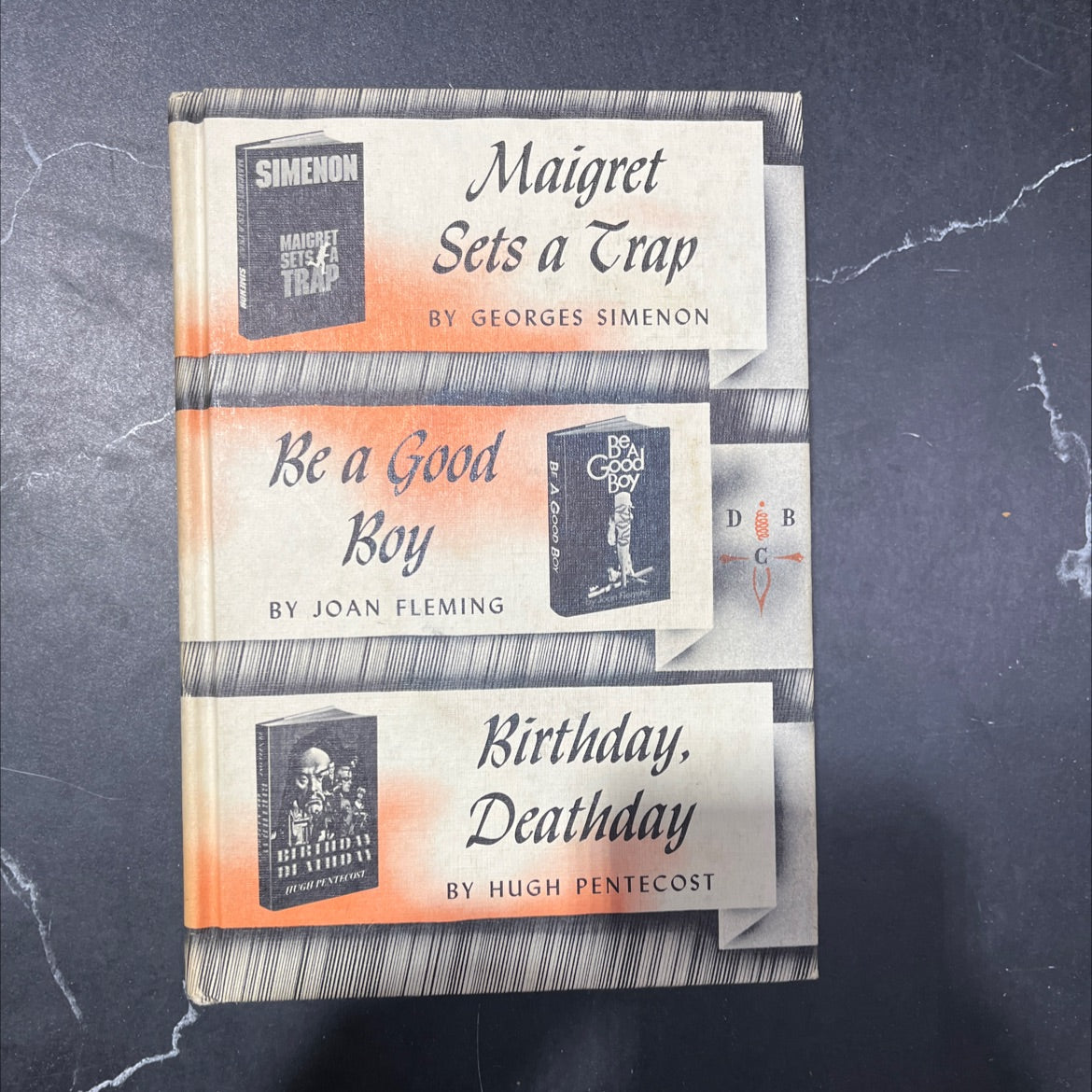 maigret sets a trap book, by georges simenon, 1972 Hardcover image 1